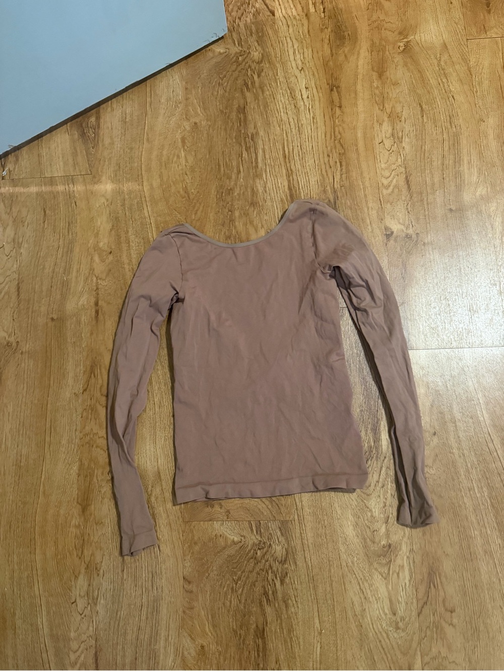 Free People Intimately Women’s Long Sleeve Open Back Top - Tan